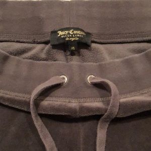 Juicy couture track pant. Gray size Medium.